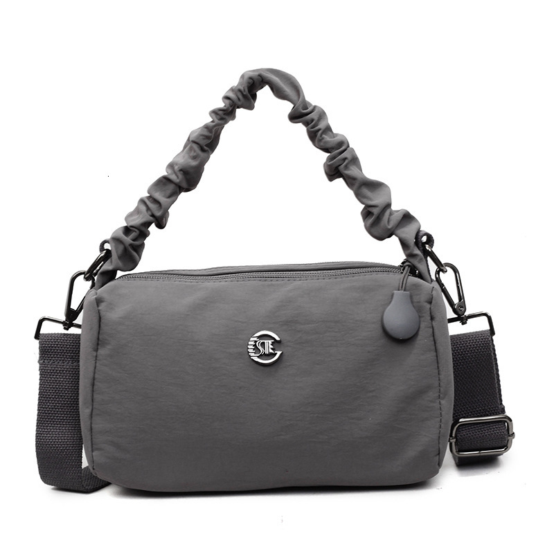 Simple Oxford Cloth Handbag Stylish New Crossbody Women's Versatile Daily Shoulder Solid Color Small Bag ddmymoon