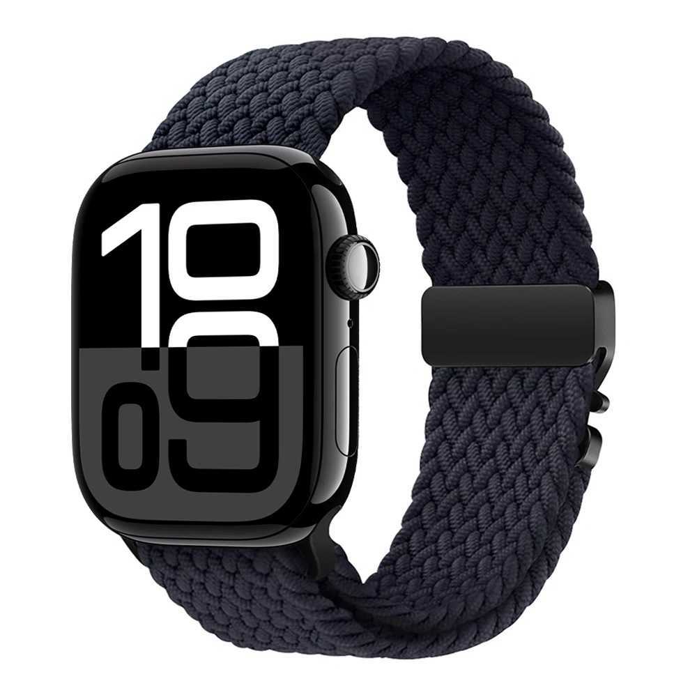 Parachute Straps for Apple Watch 10 Band 46mm 42mm 45mm Ultra 49mm 44mm 41mm Braided Bracelet Correa Iwatch Series 9 8 SE 5 6 7 W250811