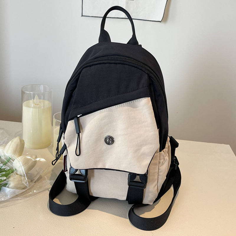 Nylon Fabric New Lightweight Multi-Functional Small Backpack for Outings Ins Outdoor Casual Crossbody Chest Bag ddmymoon