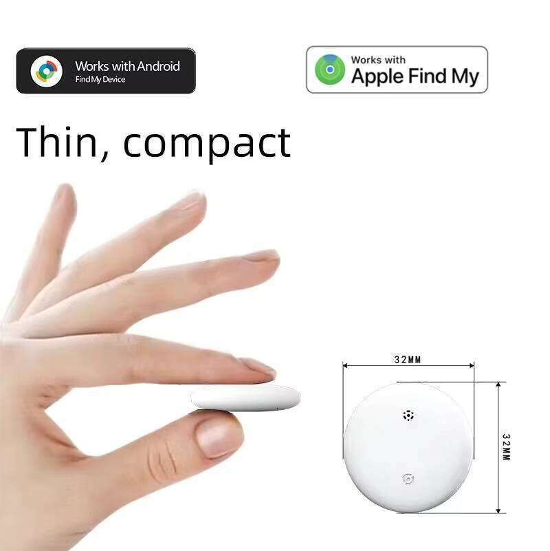 iOS and System Tracker Works with Apple Android Find My Hub, Replaceable Battery Waterproof, Bluetooth Project Finder-K