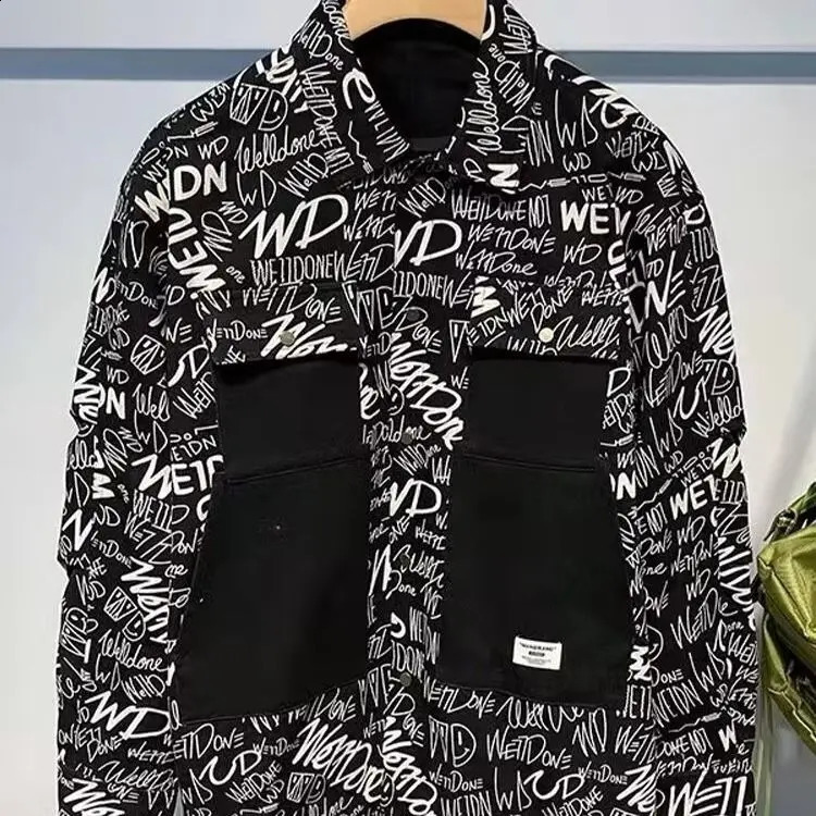 Trendy Mens Society Handsome Hong Kong Style Longsleeved Shirts Sleeve Floral 250804