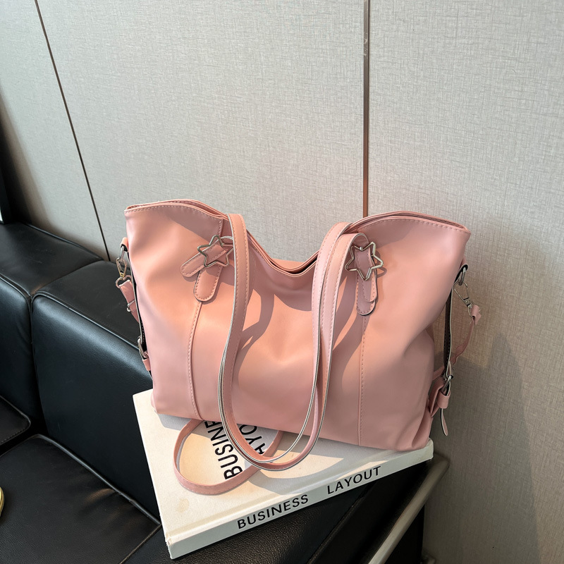 2025 Autumn women s New Women s bag Shoulder Bag Autumn Women s Large Capacity Bag Simple Soft Leather Commuter Handheld Underarm Bag Autumn New Desig