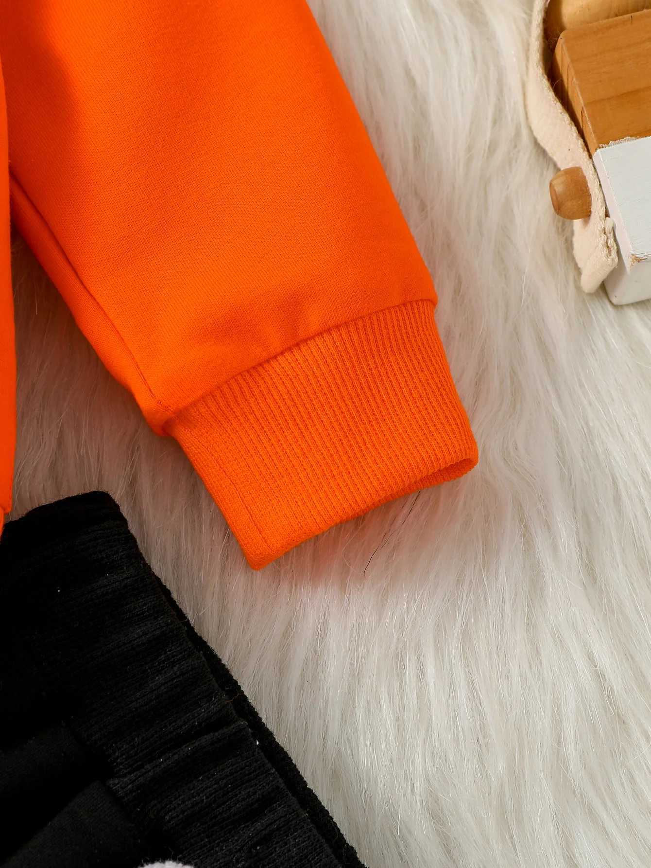 0-3Y Baby Boys Autumn Winter Clothes Set Long Sleeve Letter Print Tops Sweatshirt Pants Toddler Daily Outfits Z250811