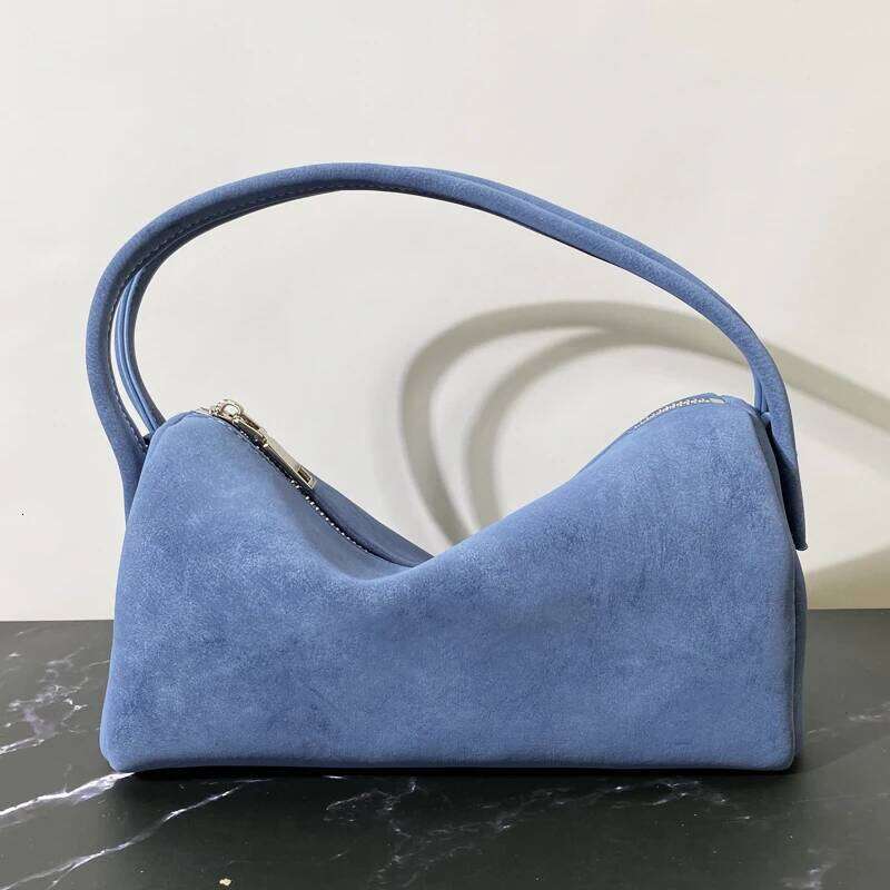 Korean Casual Small Pillow Bags For Women Designer Handbag And Purses 2025 New In PU Soft Double Handles Shoulder Tubular