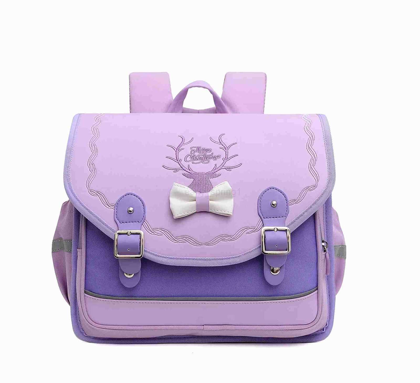 Horizontal Version British Waterproof Schoolbag Childrens Weight-reducing Lightweight Spine-protecting Backpack T250811