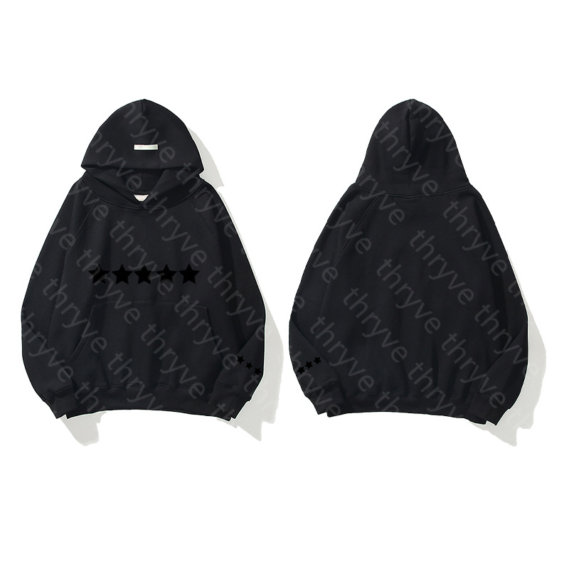 Designer for Men | Classic Letter Print Long Sleeve Hoodie - Casual Graphic Style