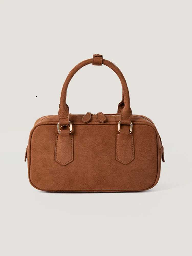 Autumn Winter Soft All-Match Small Square Bags Women Vintage Suede Velvet Handbags Lightweight Phone Bag Z250811