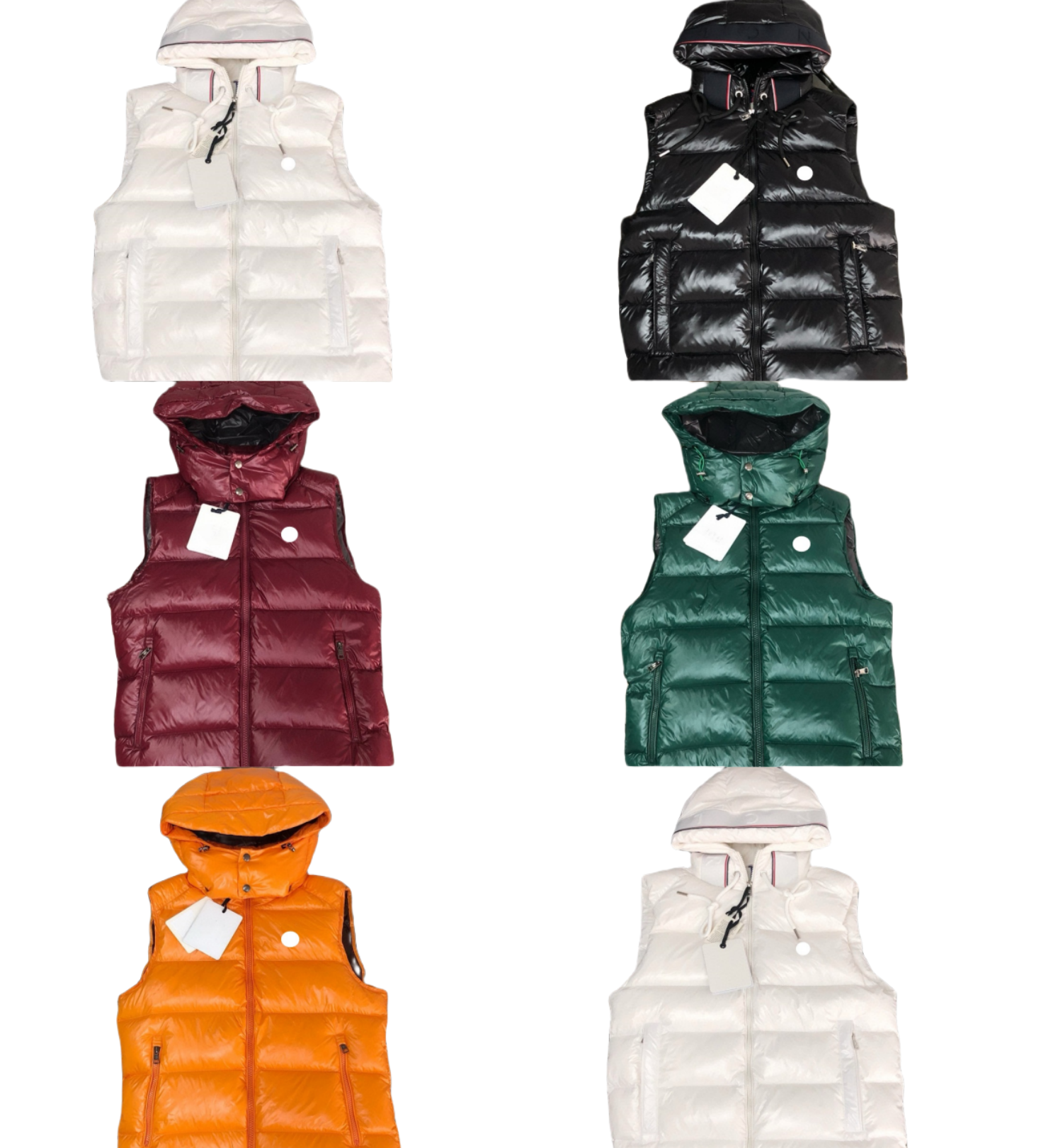 Mens designer Mens Vest Down Parkas winter boy vest Down hooded Down Windproof warm Jacket winter Puffer Hip hop street Outdoors Coats