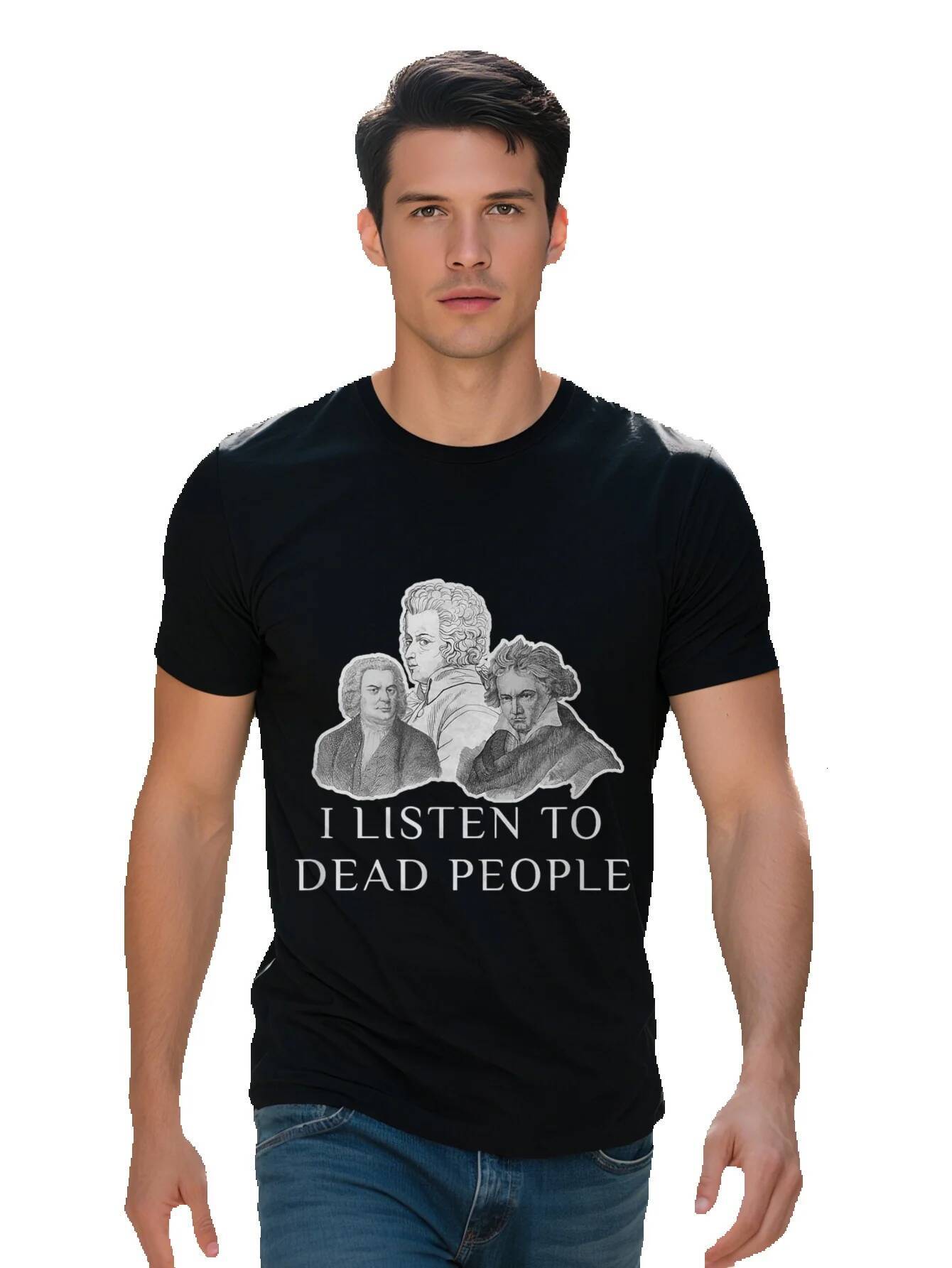 Classical Music Parody I Listen To Dead People Gift Shirt 9caa1 b42df