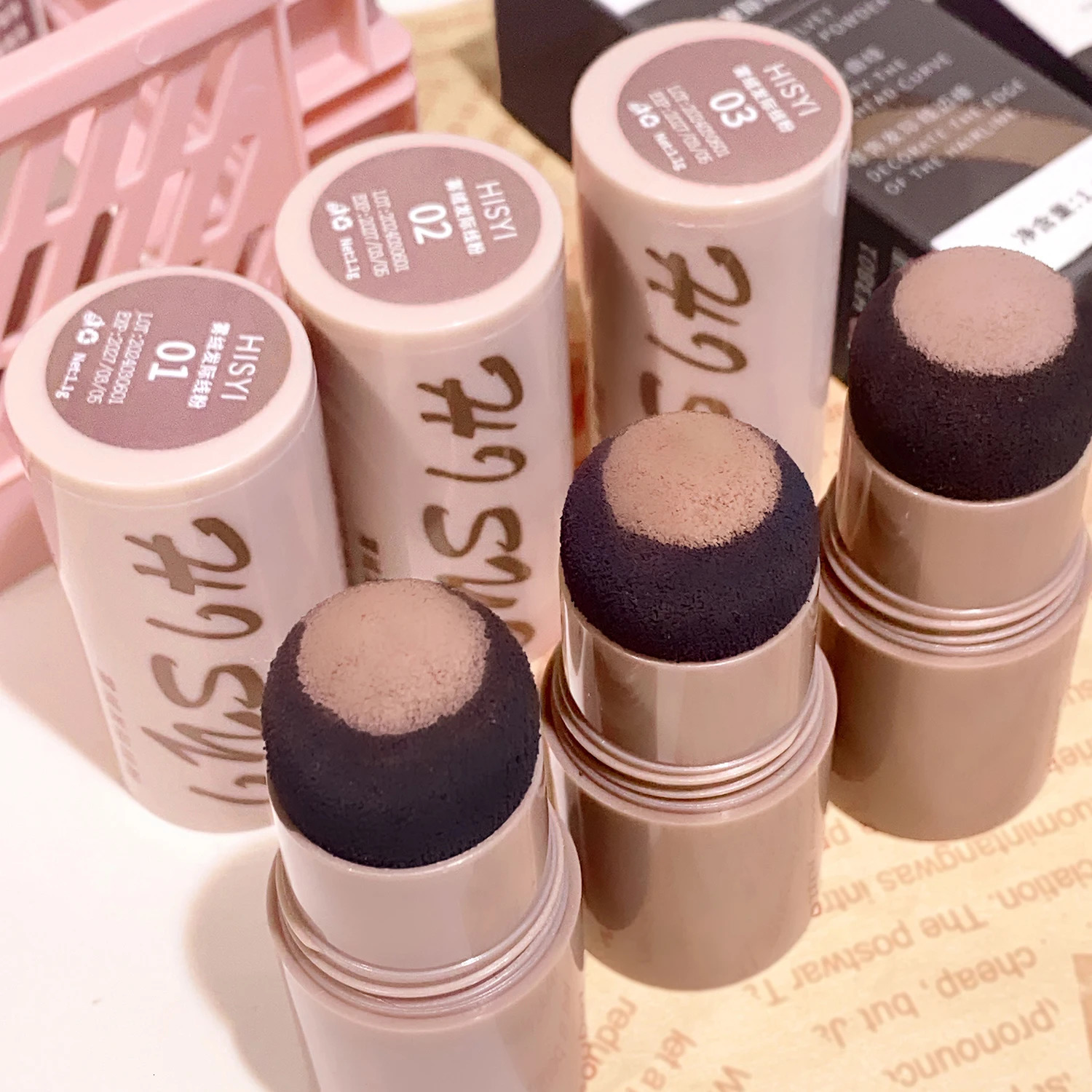 Shadow contour powder natural long-lasting concealer modification and filling hairline shadow stick 250805