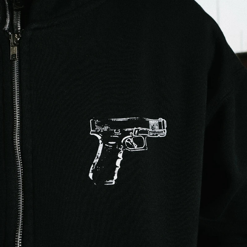 Y2K Retro Sweatshirts Print Pattern Letter Digit Gunrange Target Zip Up Hoodies Hip Hop Trendy Unisex Oversized Streetwear 250808