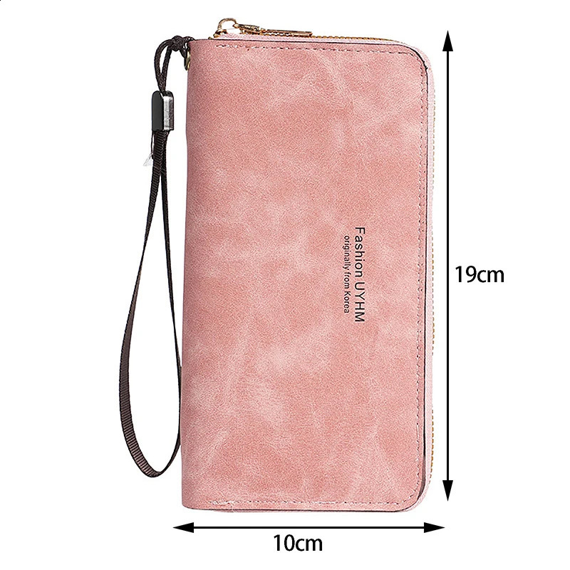 Womens Handheld Long Wallet Square Multifunctional Multi-Layer Zipper Card Bag Coin Bag Organizer Gift 250809
