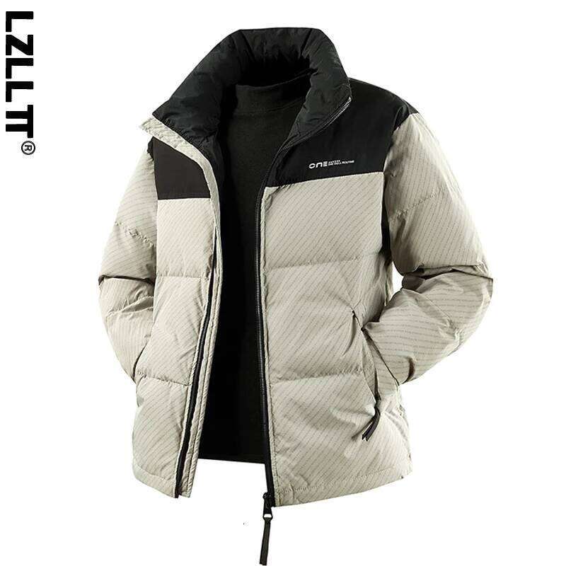Winter Men Windproof Casual Duck Down Man Puffer Padding Outdoor Jacket Parkas Male Streetwear Loose Jackets Windbreaker
