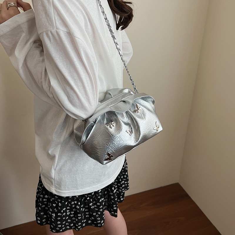 Niche Cloud for Women 2025 New Trend Versatile Crossbody Fashion Simple Chain Shoulder Bag ddmymoon