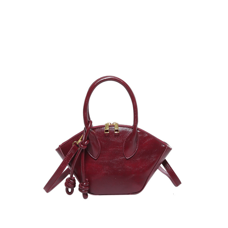 2025 Free Shipping New Women's Designer Retro Color Series Design Single Shoulder Crossbody Bag Outdoor Vacation Bag Wallet Armpit Bag Mouth Red 