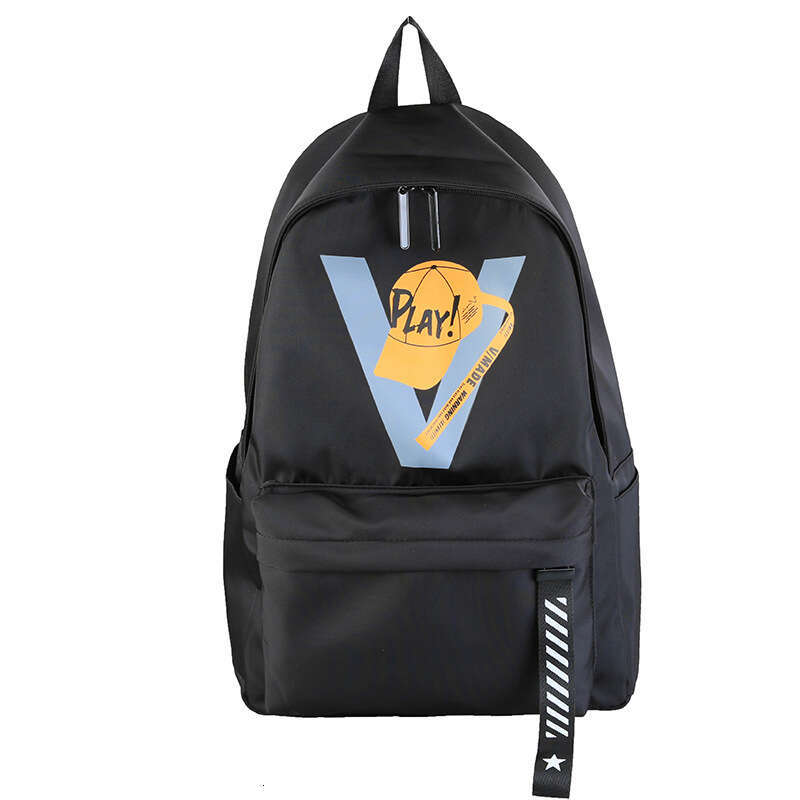 Designer Bags New Trendy Student Large Capacity Simple Portable Laptop Bag Fashion Printed Outdoor Backpack