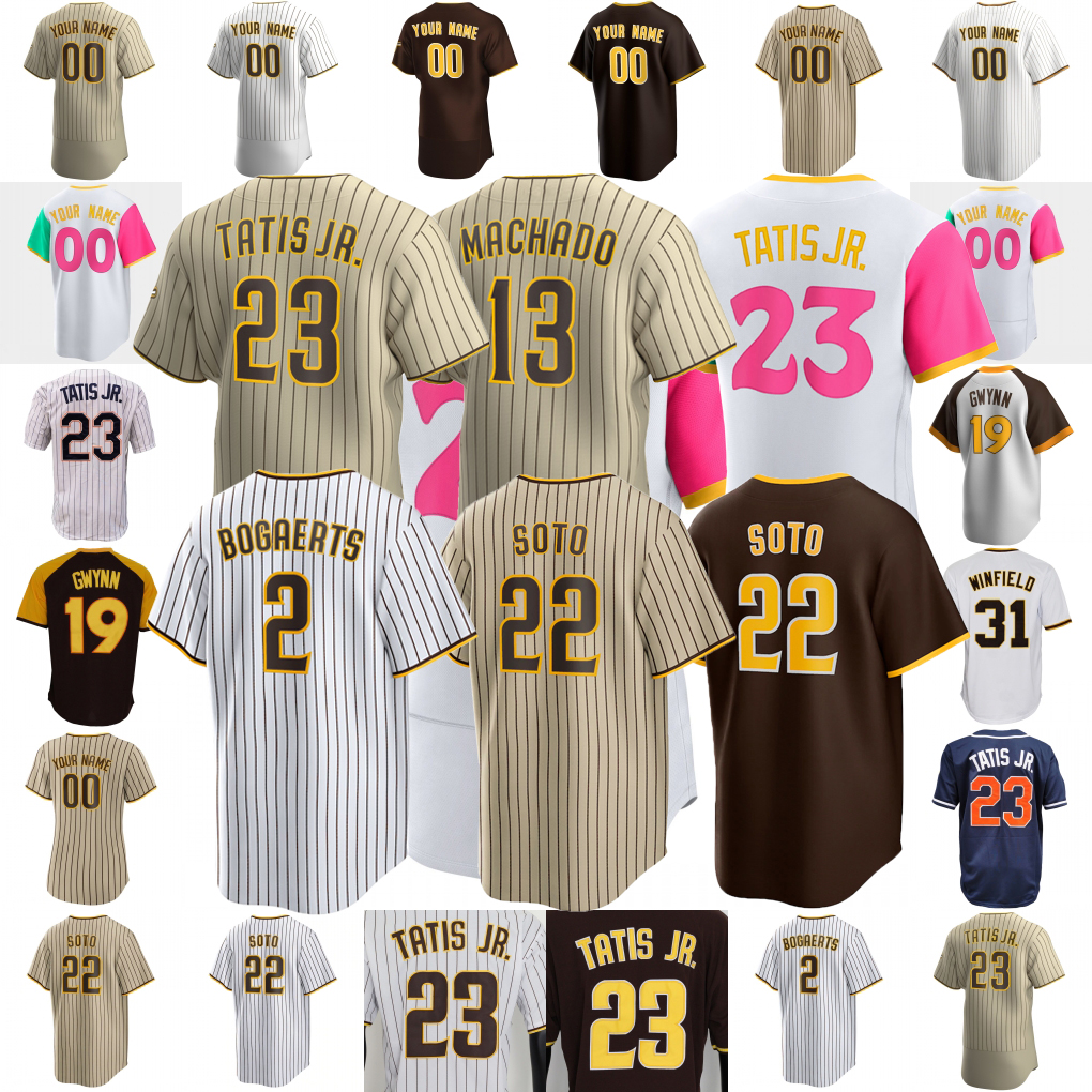 Fernando Tatis Jr Baseball Jersey Manny Machado Jackson Merrill Jake Cronenworth Gavin Sheets Ryan O'Hearn Robert Suarez Michael King Yu Darvish Dylan Cease Gwynn