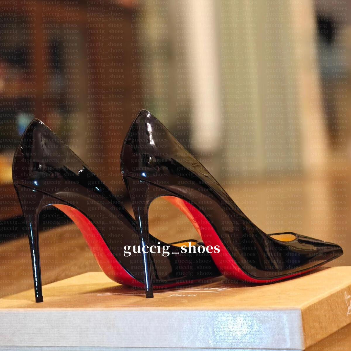 Designer High Heels women sandals slingback heels classic heels Pointed Toes Patent Leather Pumps Dress shoes red heels Stiletto Heel Wedding Party Shoes 35-43 01 20