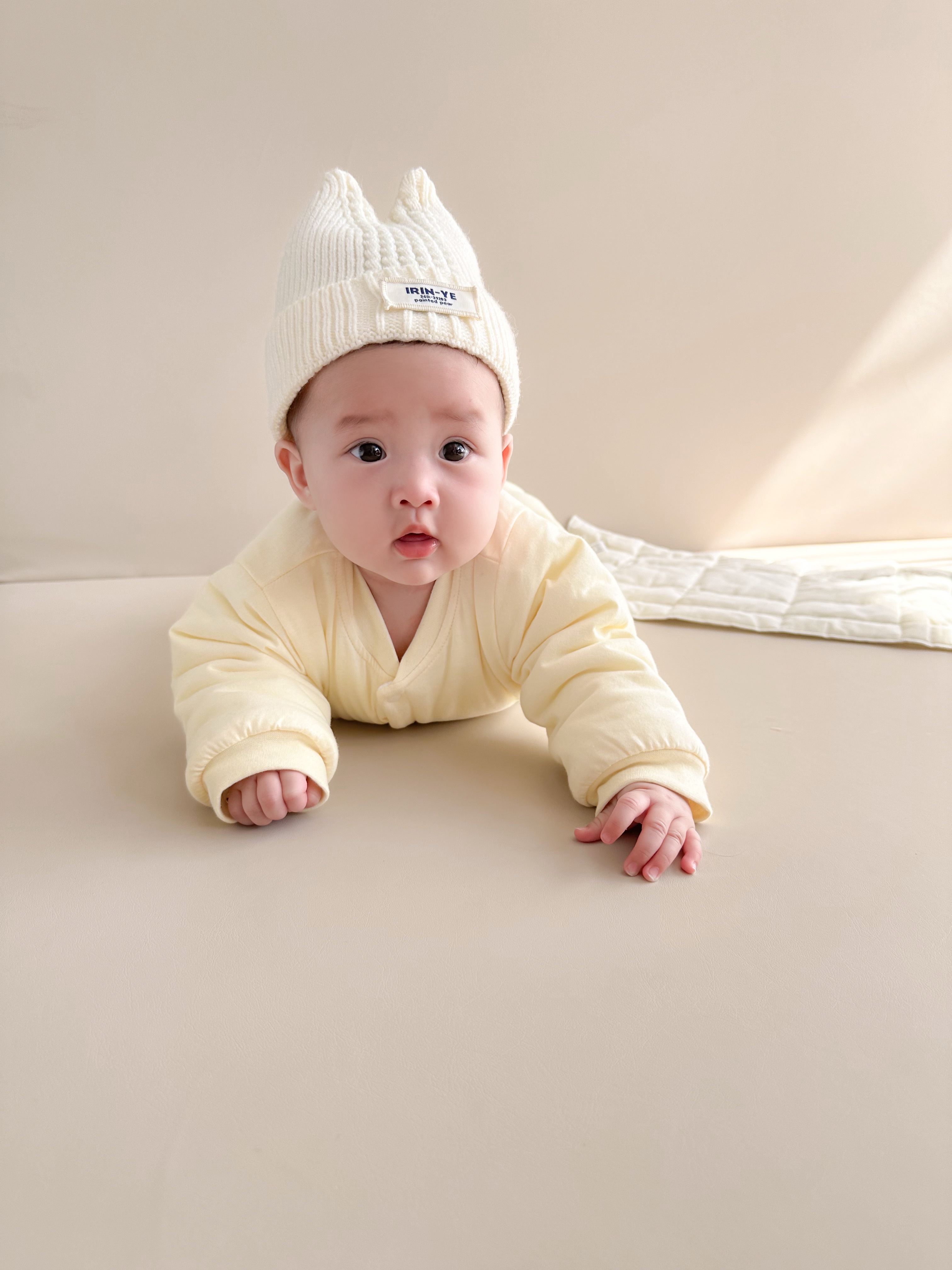 Baby Winter Cotton Warmth Windproof Cartoon Onesie