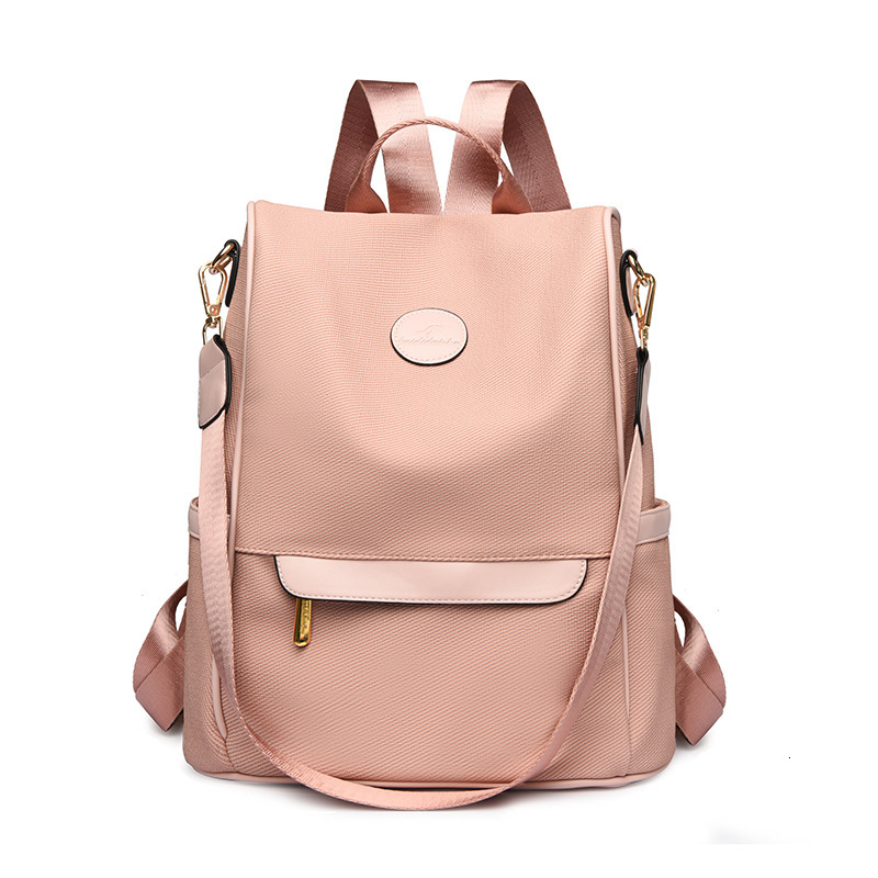 Oxford Cloth Women 2025 New Lightweight Anti-Theft Backpack Multi-Functional Large Capacity Travel School Bag ddmymoon