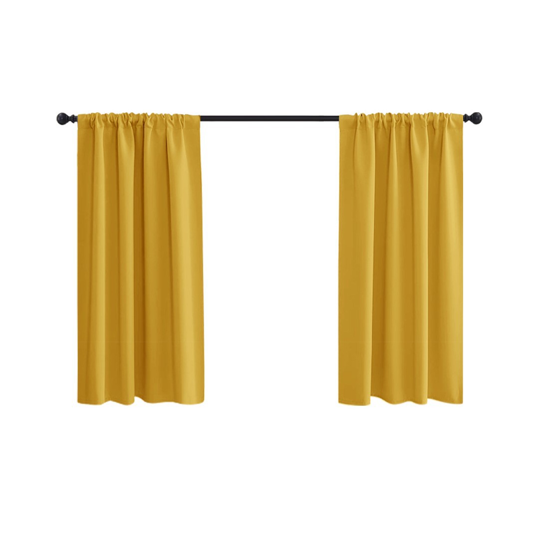 YL-36890 Thickened double-sided linen blackout curtains engineering hotel school sound insulation heat insulation full blackout cotton and linen curta