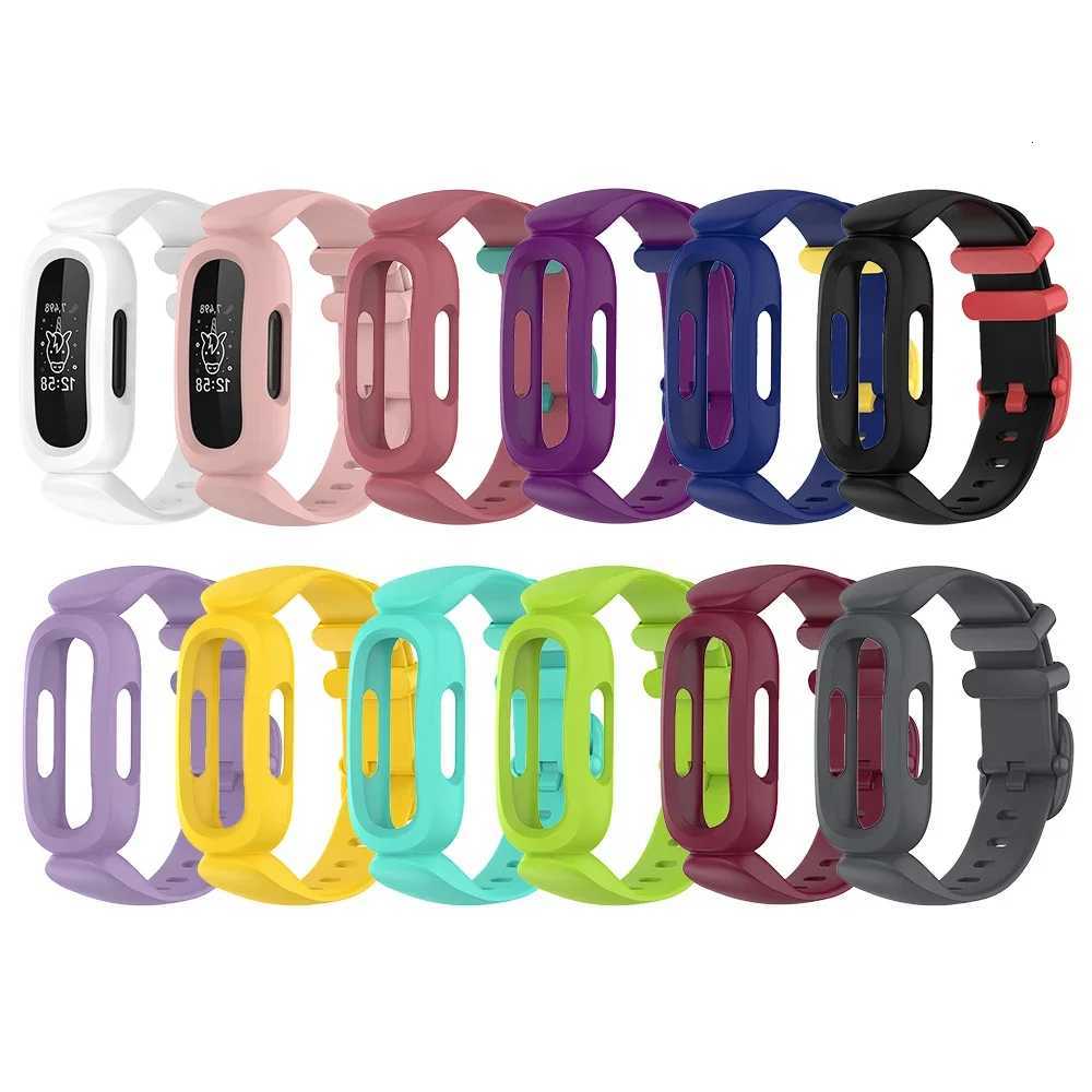 Rubber Strap For Fitbit Ace 2 3 Kids Sport Bracelet Replacement Band For Fitbit Inspire/Inspire HR/Inspire 2 Smart Watch Band W250811