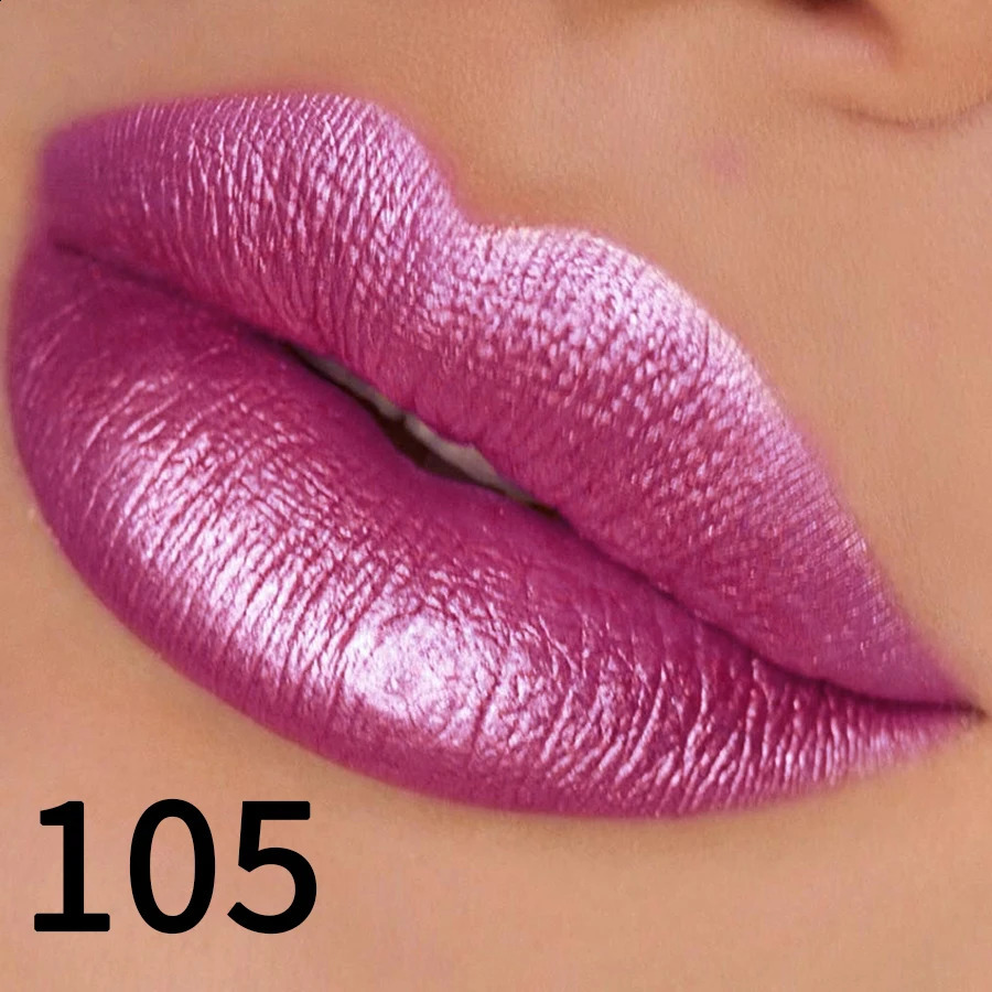 19 colors glitter lipstick hydrating red pink sparkling shine lip color highly pigmented lip tints metallic finish lip makeup 250809