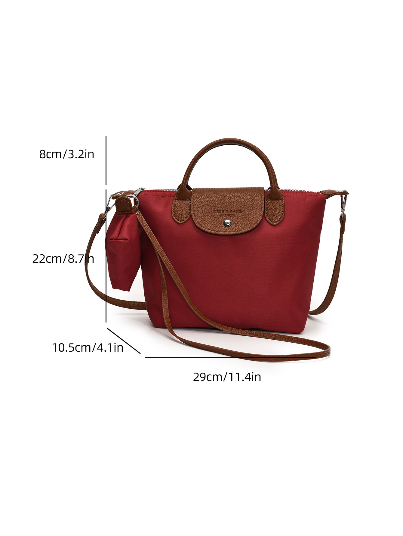 High-Quality French Dragon Embellished 70th Anniversary Single Shoulder Handbag Tote Dumpling Crossbody Mommy Bag Commuter ddmymoon