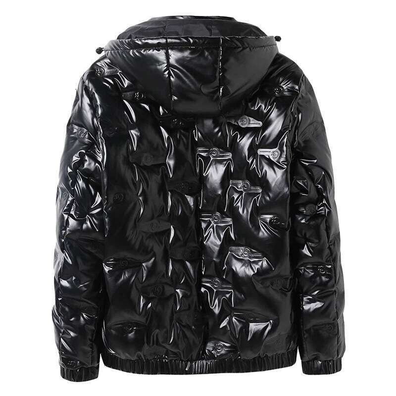 Autumn Winter Fashion Men Outwear Tops Male Duck Down Jacket Padded Waterproof Thicken Warm Hooded Cardigan Oversize Causal Coat