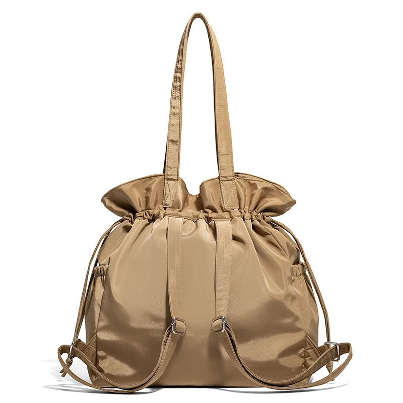 Summer Fashion Versatile Tote Bag MultiFunctional MultiFlap Pocket Pants Backpack Single Shoulder Armpit Crossbod 250811