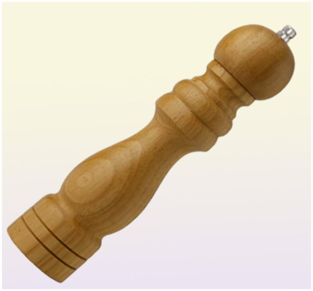 5quot 8quot 10quotKitchen Handheld Grinder salt Mill Coarse Adjustment For Pepper Grinders Spice Manual Food Wooden Tools Ki7012662