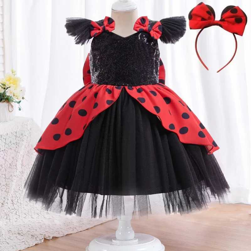 1-6-year-old Babys First Birthday Party Fluffy Mesh Tutu Dress New Flower Girl Irregular Skirt Dress Wedding Party Dinner Dress W250811