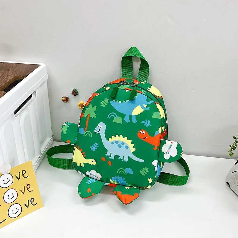 New School Season Childrens Bag Oxford Cloth Cartoon Dinosaur Pattern Backpack Small Gift Schoolbag for Kindergarten Babies M250811