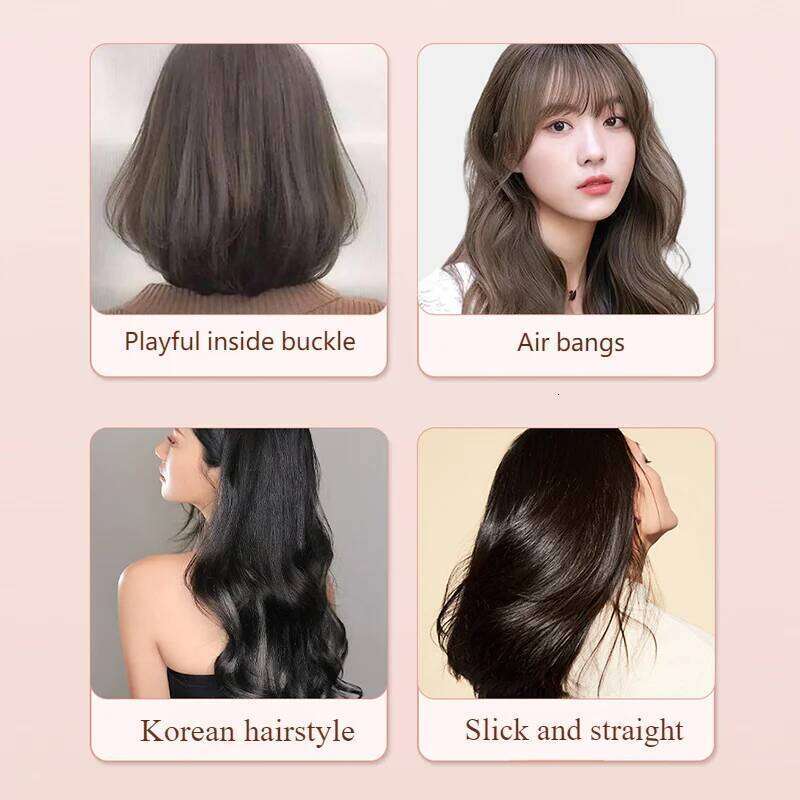 Portable Dual-Use Straightener Mini Curling Splint Women Ceramic Straightening Styling Tools Hair Cuticle Protect