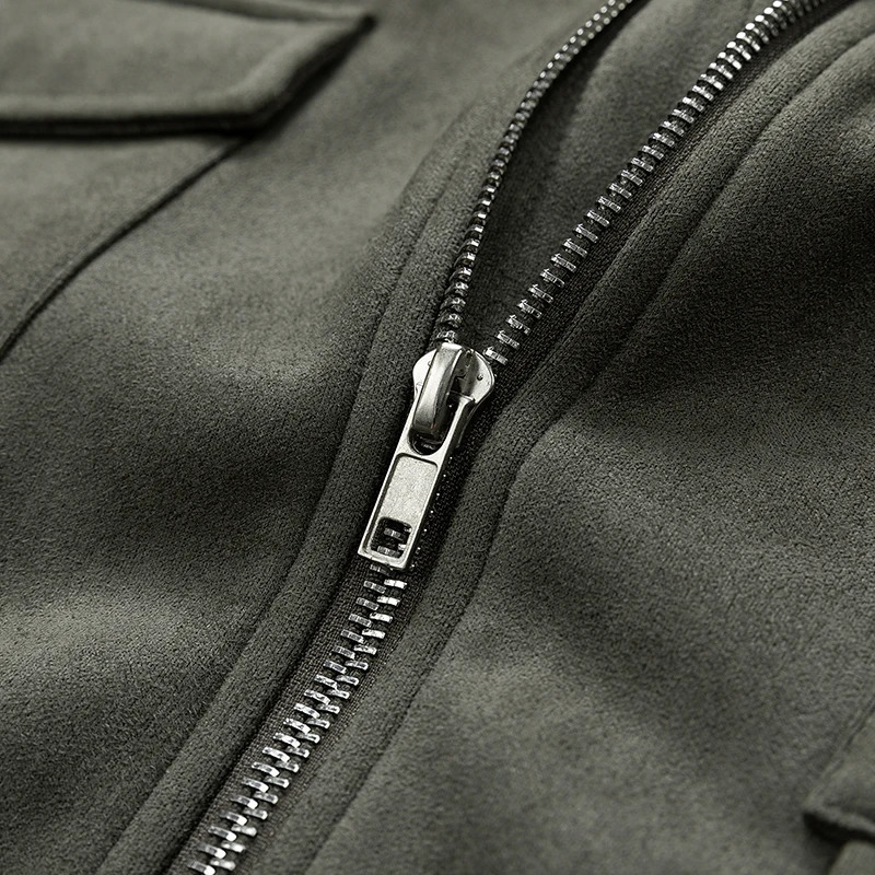 Men Suede Jacket Bomber Motorcycle Coats Oversize 6XL 7XL 8XL Plus Size Windbreaker Black Baseball Camping Casual Thin Softshell 250809