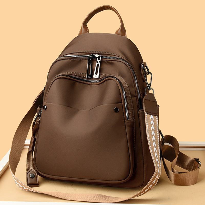 High Quality Waterproof Oxford Cloth Women's New Korean Style Casual School Bag Multifunctional Commuting Large Capacity Backpack ddmymoon