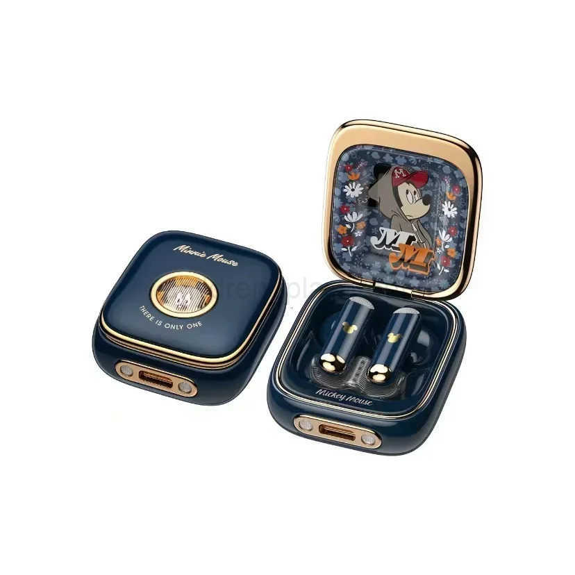 Disney Disney Q7 Bluetooth Wireless Earbuds Space Capsule In-Ear Headset HIFI Sound Noise Reduction Music Cartoon Headphone Long Standby W250811