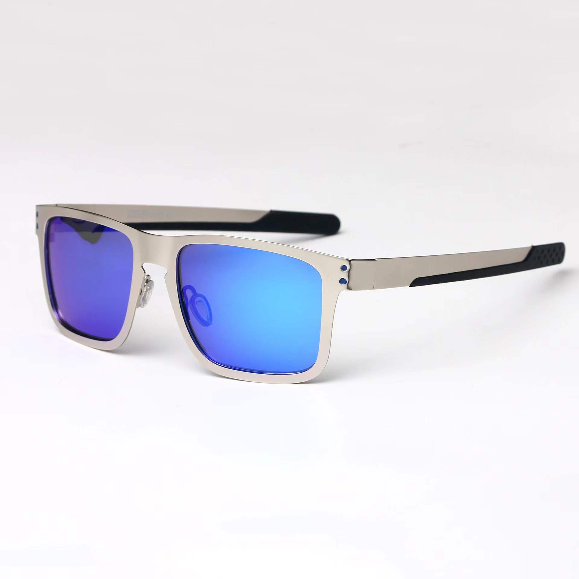 4123 Sports high-value polarized sunglasses, men's and women's retro square sunglasses, cycling driving fishing sunglasses