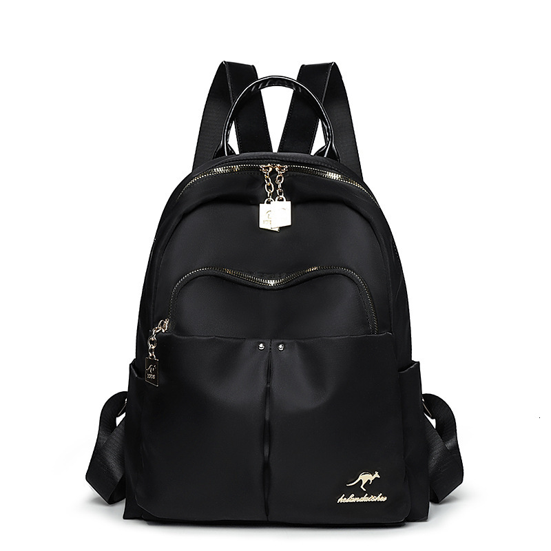 Lightweight Oxford Cloth for Women 2025 New Casual Travel Large Capacity Backpack Simple Commuter School Bag ddmymoon