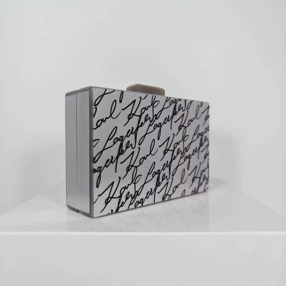 Women's New Acrylic Evening Single Shoulder Crossbody Wedding Banquet Clutch Chain Bag