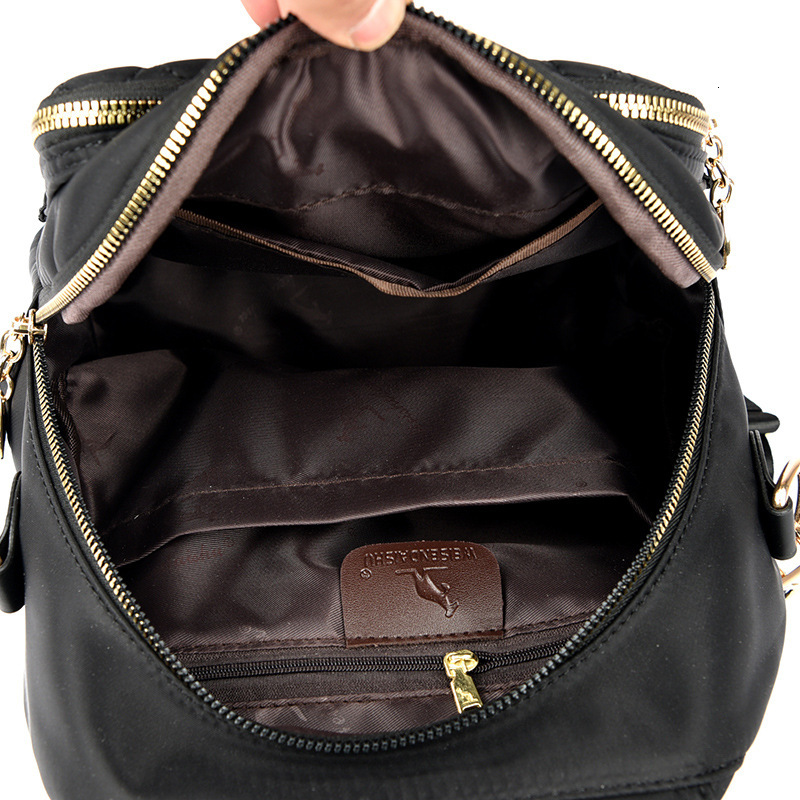 for Women 2025 New Trendy Lightweight Water-Resistant Oxford Cloth Student School Bag Travel Casual Backpack ddmymoon