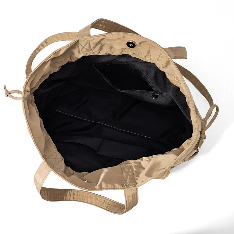 Summer Fashion Versatile Tote Bag MultiFunctional MultiFlap Pocket Pants Backpack Single Shoulder Armpit Crossbod 250811