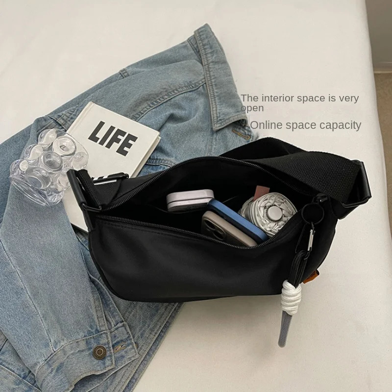 Fashion Crossbody Bag Simple Wide Shoulder Strap n Single Original Style Commuting Dumpling Women 250811