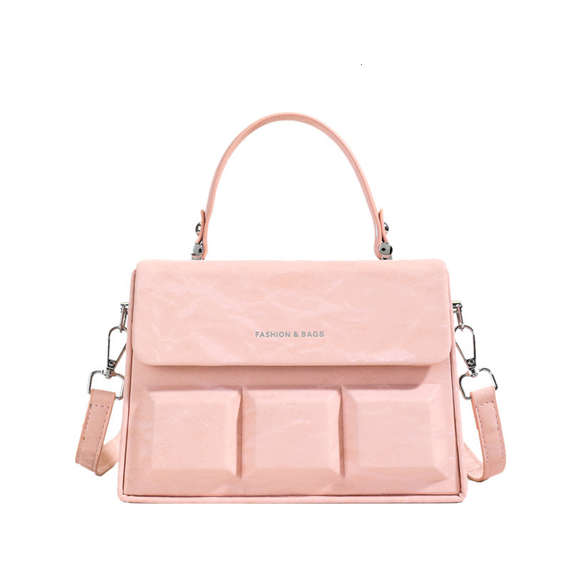 Niche Design Box for Women 2025 New High-End Feel Embossed Handbag Simple Single Shoulder Crossbody Small Square Bag ddmymoon