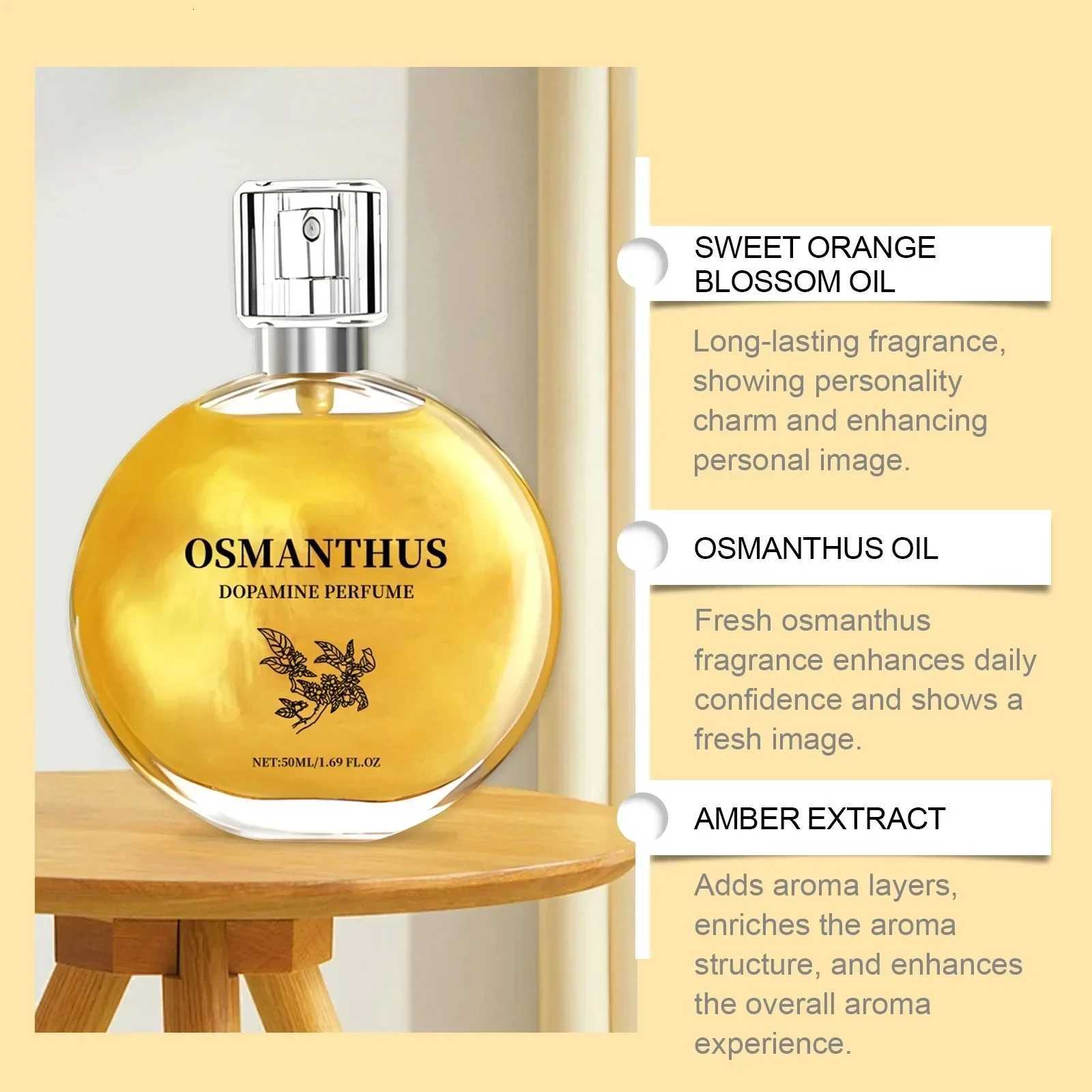 Oriental Floral Gilt Light Osmanthus Fragrance Ultimate Temptation Dating Perfume Lasting Romantic Perfume Fresh Unisex Perfume XJ250811