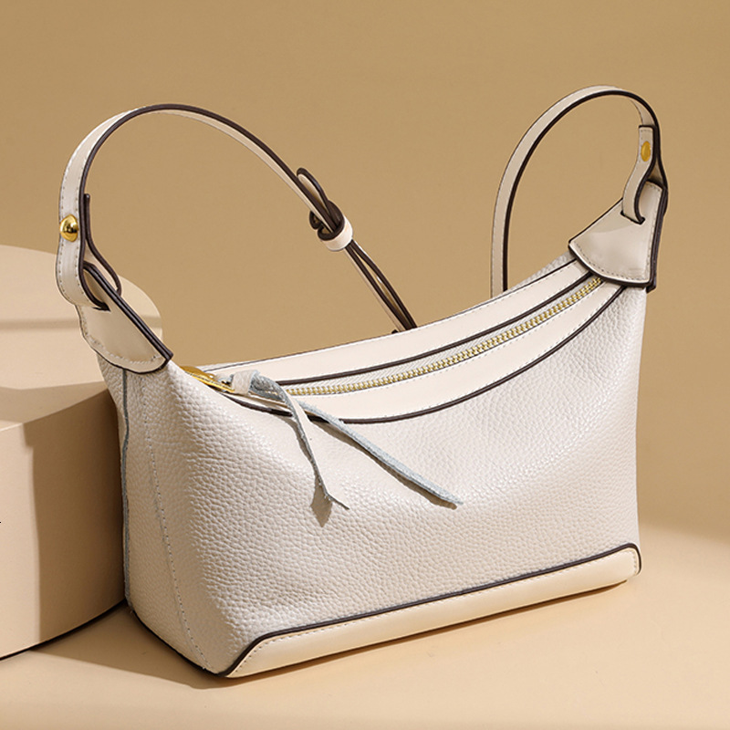 Niche Kite Single Shoulder Underarm for Women High-end Light Luxury Fashion Commuter Cowhide Crossbody Wanderer Bag ddmymoon