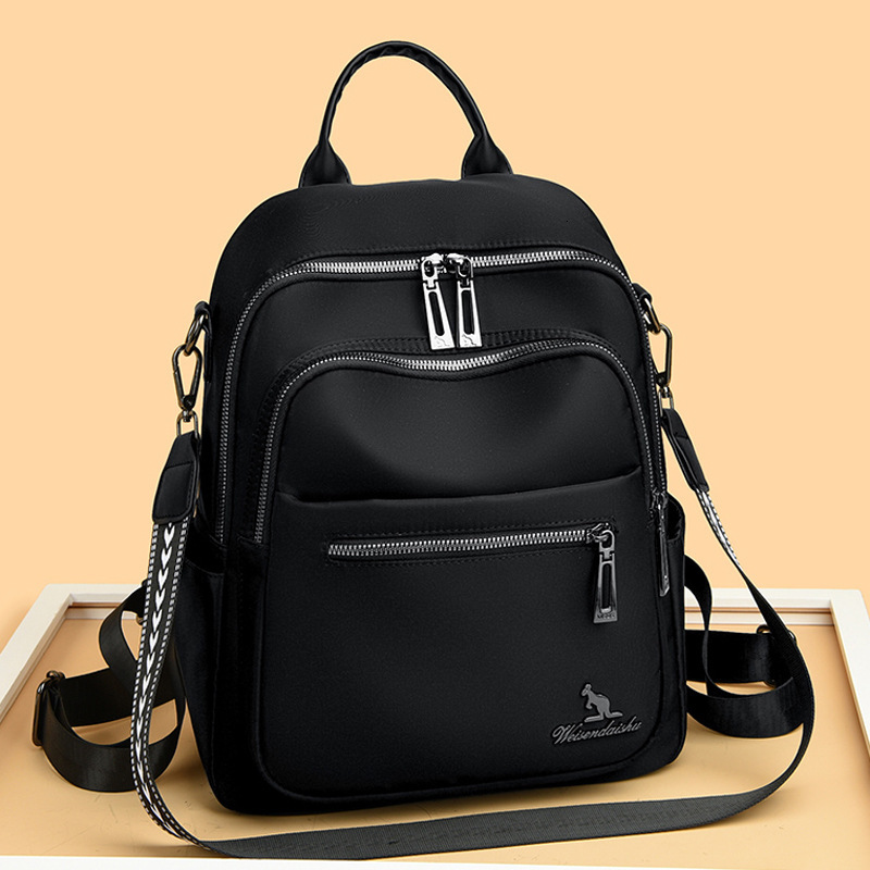 Simple Lightweight Oxford Cloth for Women New Korean Style Trendy Multifunctional Backpack Casual Travel Bag ddmymoon