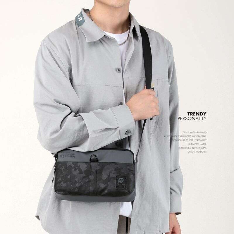 New Oxford Cloth Men's Shoulder Crossbody Casual Sports Backpack Outdoor Small Bag