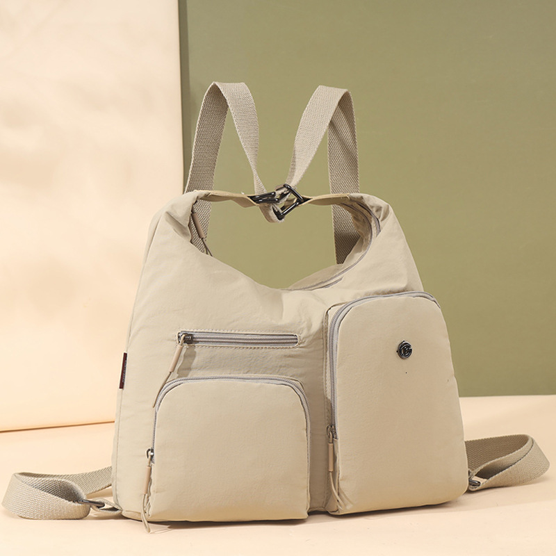 Multifunctional Trendy Multi-use Backpack New Water-resistant Nylon Lightweight Casual Commuter Shoulder Bag ddmymoon