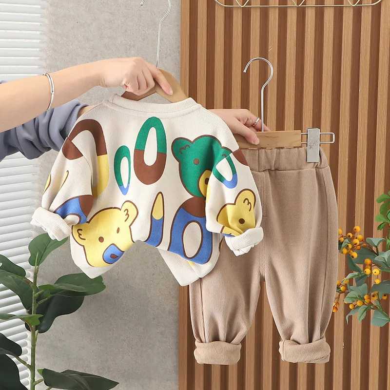 New Spring Autumn Baby Girls Clothes Suit Boys Clothing Children Casual T-Shirt Pants 2Pcs/Sets Toddler Costume Kids Tracksuits Z250811